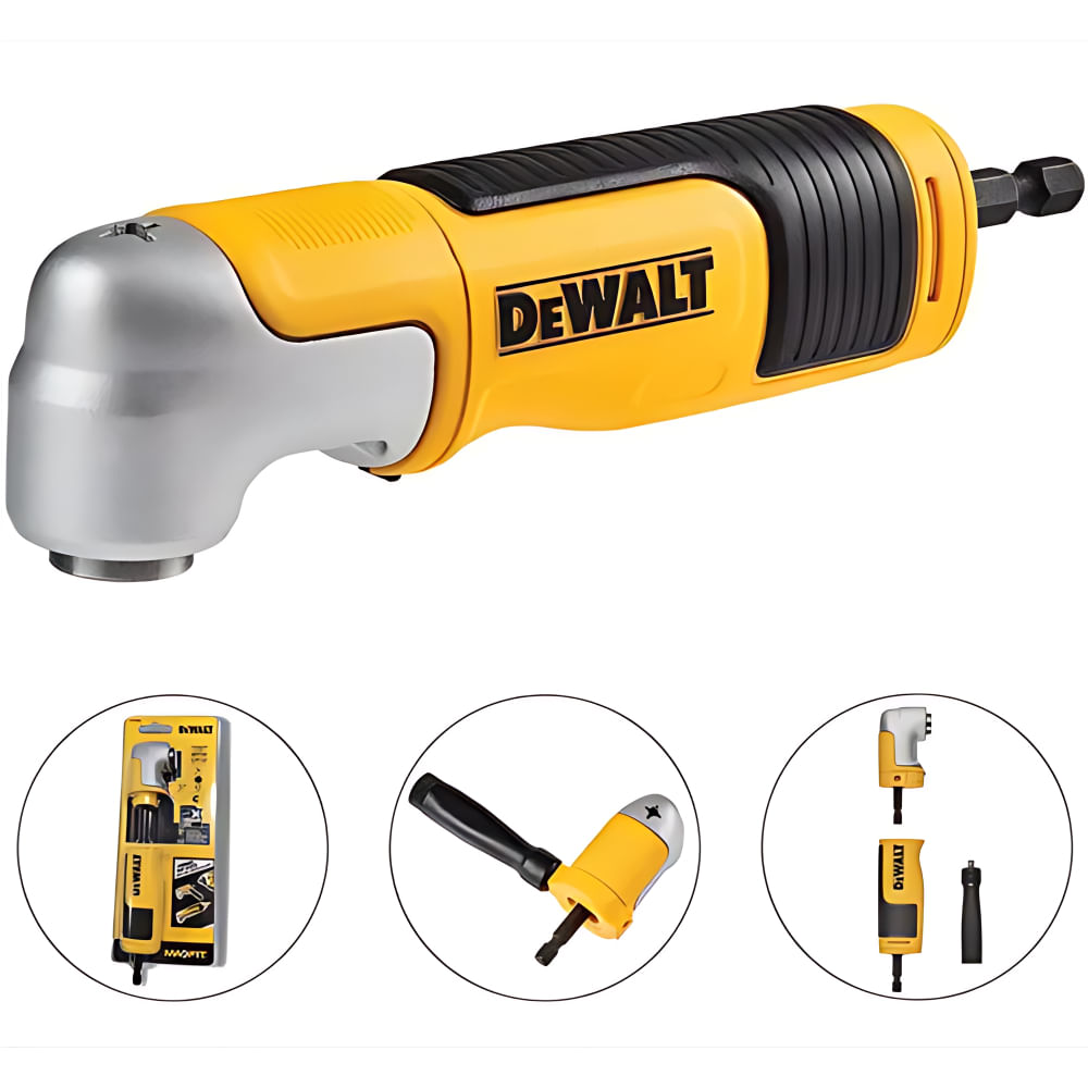 Adaptador Angular 90° para Parafusadeira 2 em 1 DWAMRA Dewalt